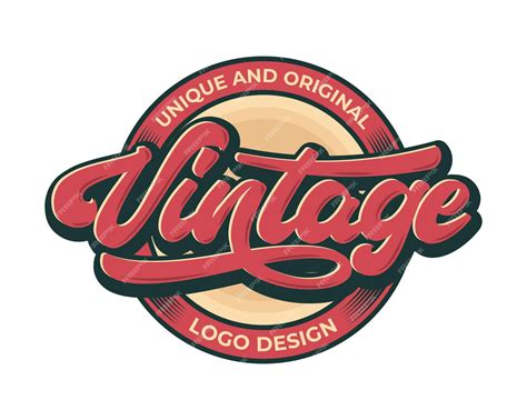 vintage logo designer.